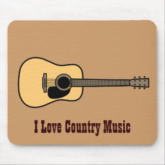 Tapis De Souris Musique country Mousepad