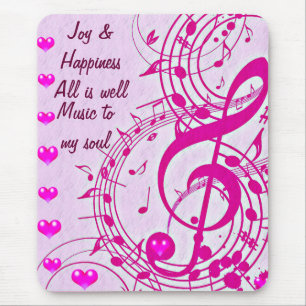 Tapis De Souris Musique d'amour_