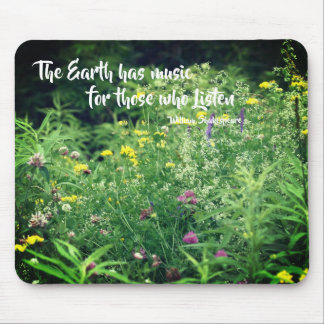 Tapis De Souris Musique De La Nature Citation Inspirationnelle