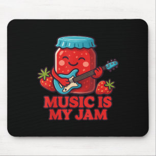 Tapis De Souris Musique Est Ma Jam Cute Retro Musique Enseignant A