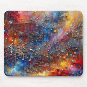 TAPIS DE SOURIS MUSIQUE ET COULEUR