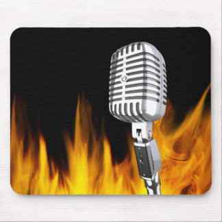 Tapis De Souris musique et flamme