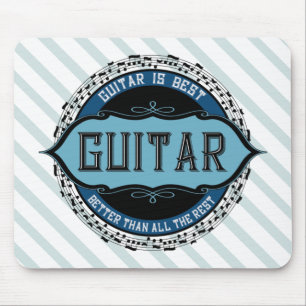 Tapis De Souris Musique guitare Cercle