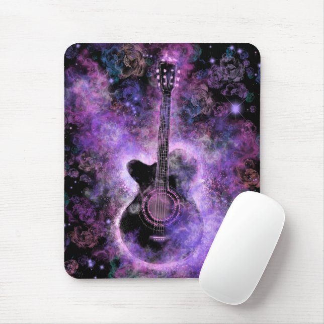 Tapis De Souris Musique guitare romantique - Son magique (Avec souris)