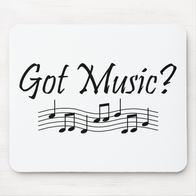 Tapis De Souris Musique obtenue ? (Notes 1) (Devant)