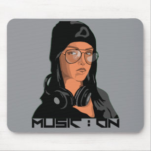 Tapis De Souris Musique Sur Le Pad De Souris