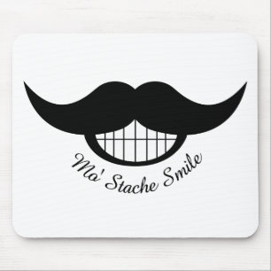Tapis De Souris Mustache Smile