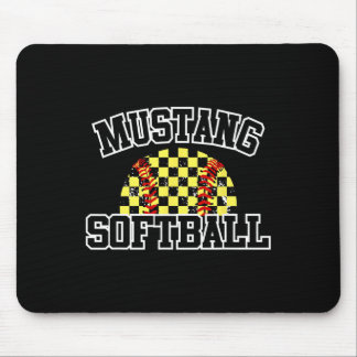 Tapis De Souris Mustangs Softll Maman Mustangs Esprit Scolaire Spo