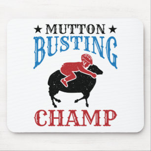 Tapis De Souris Mutton Busting Champ Cheep Riding