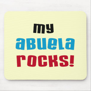 Tapis De Souris My Abuela Rocks T-shirts et cadeaux