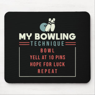 Tapis De Souris My Bowling Technique - Bowling