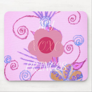 Tapis De Souris My Little Princess : Baby Pink Vector Inspirationa