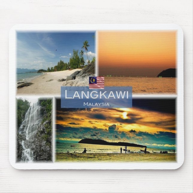 Tapis De Souris MY Malaysia - Langkawi - (Devant)