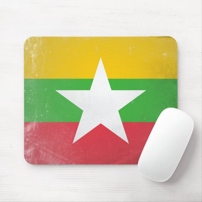 Tapis De Souris Myanmar (Avec souris)