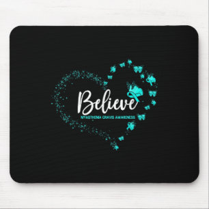 Tapis De Souris Myasthenia Gravis Sensibilisation Papillon Croire