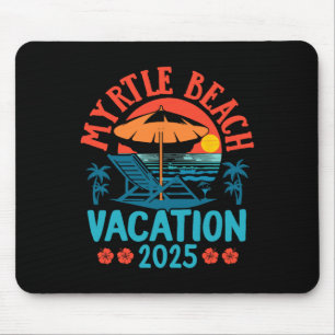 Tapis De Souris Myrtle Beach Vacation 2025 Souvenir Correspondant