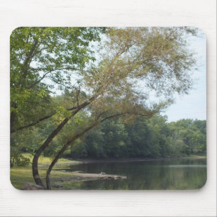 Tapis De Souris Mystérieuse Souris En Bois