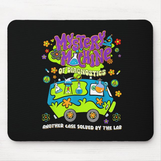 Tapis De Souris Mystery Machine Of Diagnostics Lab Week 2025 Med L (Devant)