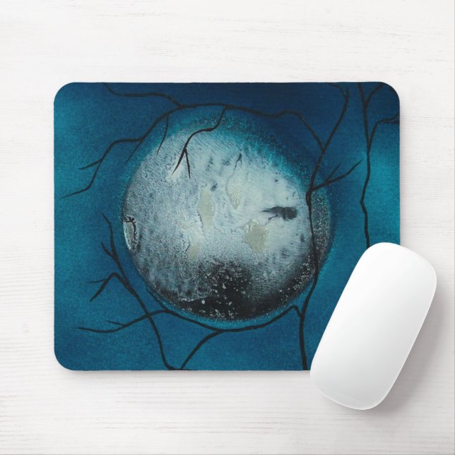 Tapis De Souris Mystique magique Ciel de crépuscule mystérieux Arb (Avec souris)