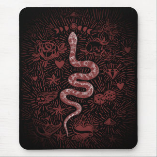Tapis De Souris Mystique Serpent Vintage Mousepad
