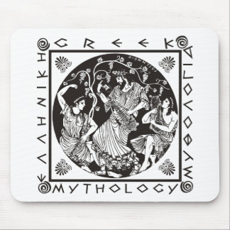 Tapis De Souris Mythologie grecque - noir