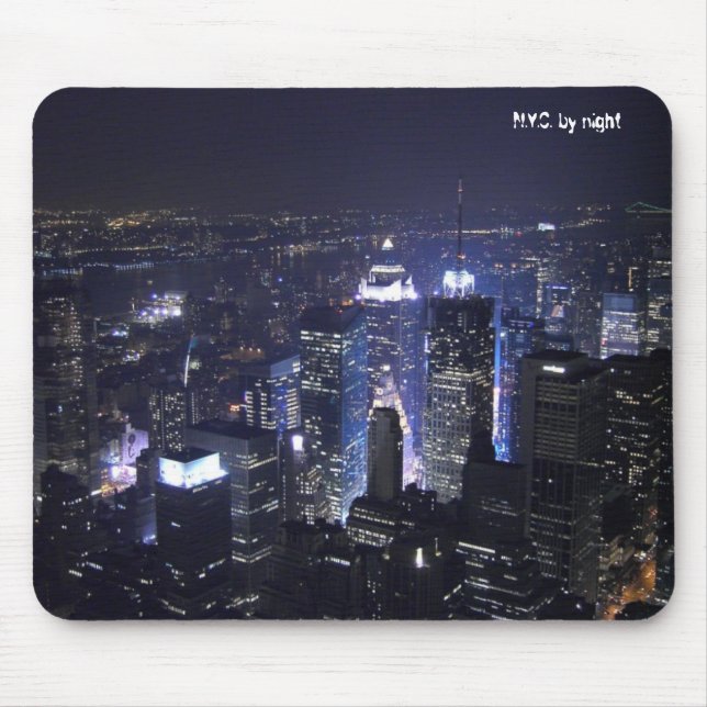 Tapis De Souris N.Y.C. par nuit (Devant)