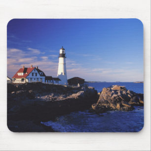 Tapis De Souris NA, USA, Maine. Phare de Portland Head.