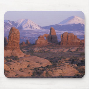 Tapis De Souris NA, USA, Utah, Arches National Park. Jardin du