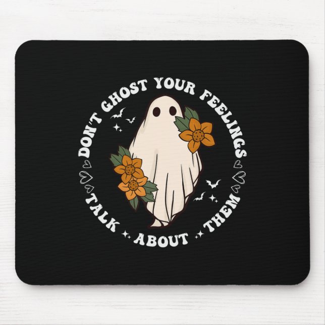 Tapis De Souris N'abandonnez pas vos sentiments Saison groovy effr (Devant)