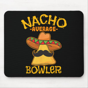 Tapis De Souris Nacho Moyenne Bowler Mexicaine Cinco De Mayo