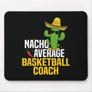 Tapis De Souris Nacho Moyenne Bysketbyll Coach Cinco De Mayo Mexiq