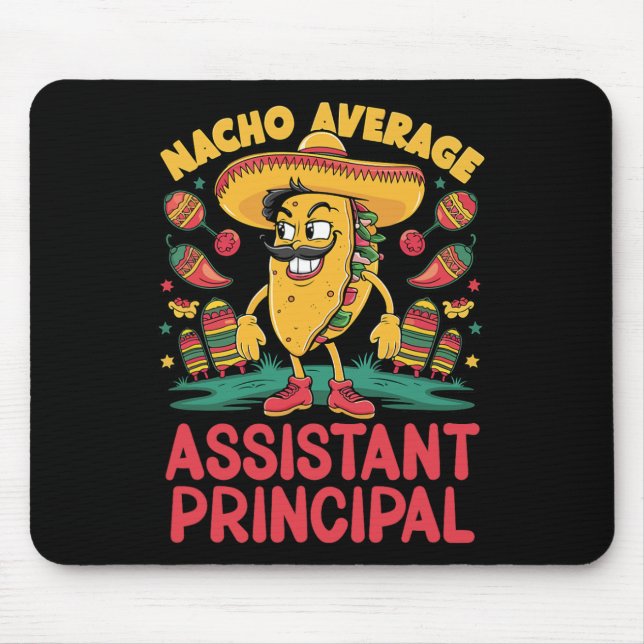Tapis De Souris Nacho Moyenne Istant Principal Cinco De Mayo Mexiq (Devant)