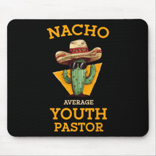 Tapis De Souris Nacho Moyenne Jeune Pasteur Chef de l'Eglise Mexic