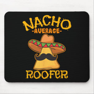 Tapis De Souris Nacho Moyenne Toit Mexicain Cinco De Mayo Roof Me