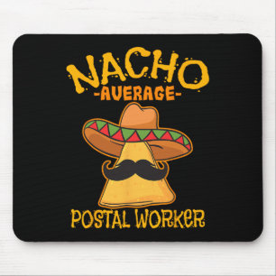 Tapis De Souris Nacho Travailleur Postal Moyen Cinco De Mayo Postm
