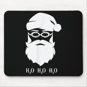 Tapis De Souris Nage Noël Père Noël H20 Nage Noël