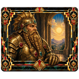 Tapis De Souris Nain, Art Déco Mythique