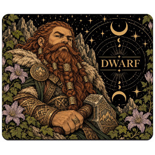 Tapis De Souris Nain, Art du Tarot Étoilé