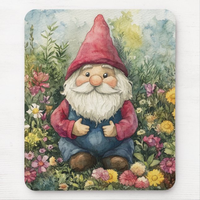 Tapis De Souris Nain de jardin (Devant)