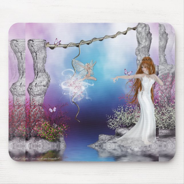 Tapis De Souris Naissance d'un Imaginaire de fée Elf Magic Mousepa (Devant)