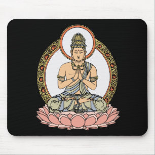 Tapis De Souris Namaskara Mudra Bouddha