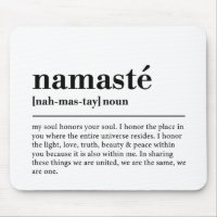 Namaste Définition Yoga Moderne Méditation Minimal