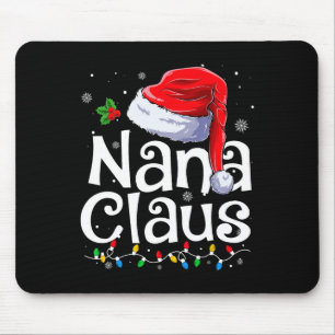 Tapis De Souris Nana Claus Xmas Père Noël Correspondant Famille No