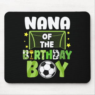 Tapis De Souris Nana footballiste Fête d'anniversaire garçon Parti