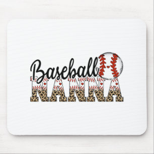 Tapis De Souris Nanna Women Ballpark Nanna Baseball Maman Mères Da