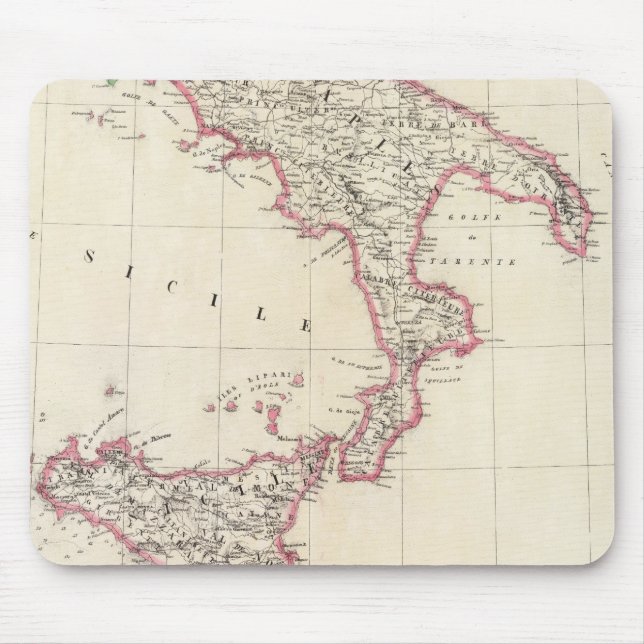 Tapis De Souris Naples et Sicile 26 (Devant)