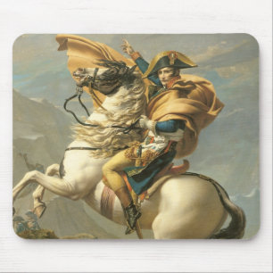 Tapis De Souris Napoléon croisant les Alpes chez le St Bernard