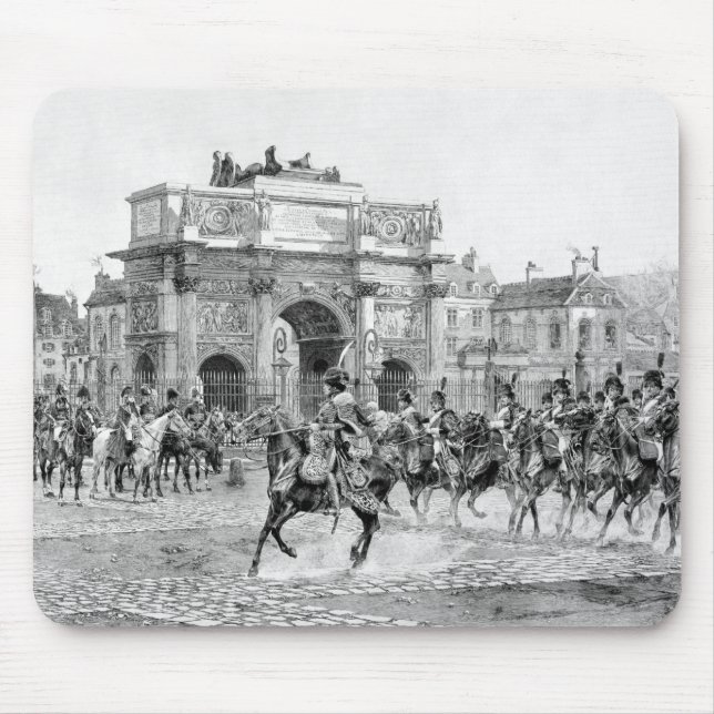 Tapis De Souris Napoléon I passant en revue ses troupes (Devant)
