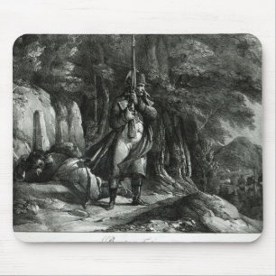 Tapis De Souris Napoléon sur le devoir de sentinelle