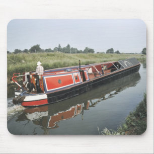 Tapis De Souris Narrowboat sur la coupe